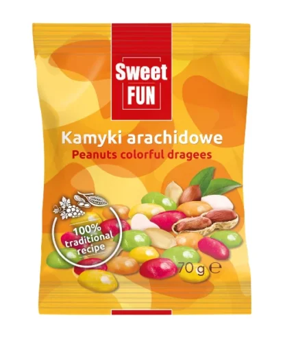 Eurohansa - Kamyki Arachidowe Kolorowe - 70g