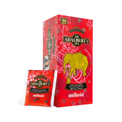 Adalbert's Tea Strawberry MIŁOŚĆ 20 Saszetek