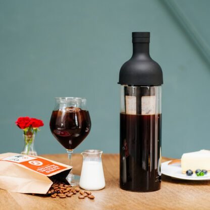 Hario Filter-In Coffee Bottle - Butelka do Cold Brew - Czarna - obrazek 2