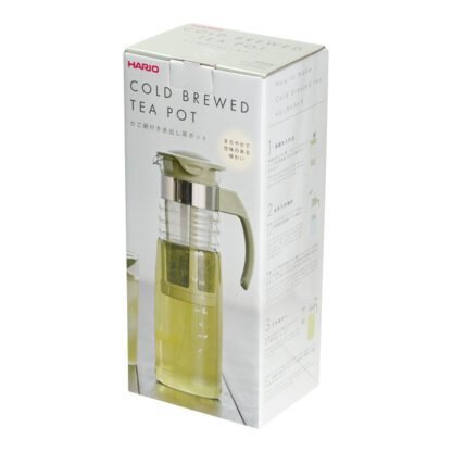 Hario - Mizudashi Tea Pot - Zaparzacz do Cold Brew - Zgaszona zieleń - obrazek 4
