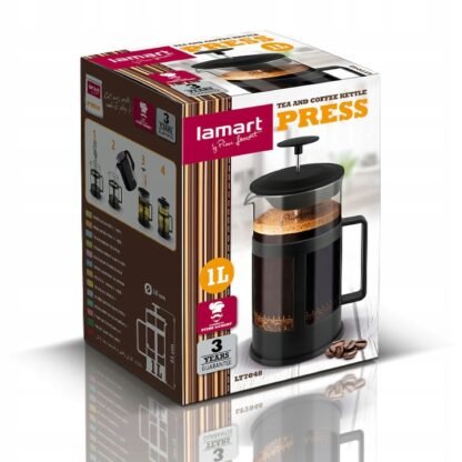 Lamart - Zaparzacz French Press LT7048 - 1 L - obrazek 2