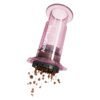 AeroPress Clear Pink - Zaparzacz do kawy różowy - obrazek 2