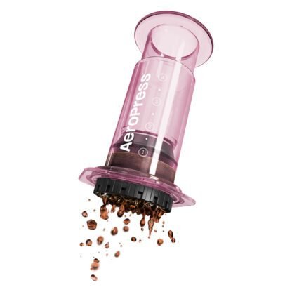 AeroPress Clear Pink - Zaparzacz do kawy różowy - obrazek 2
