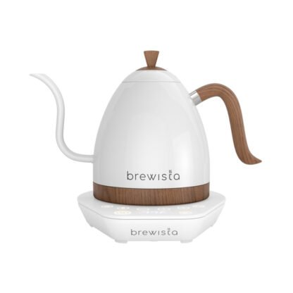 Brewista - Artisan Gooseneck Kettle Biały Mat 1l - Czajnik elektryczny