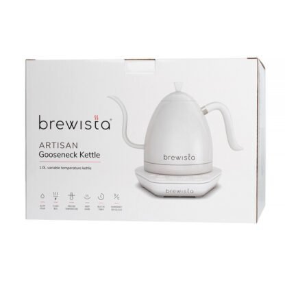 Brewista - Artisan Gooseneck Kettle Biały 1l - Czajnik elektryczny - obrazek 4