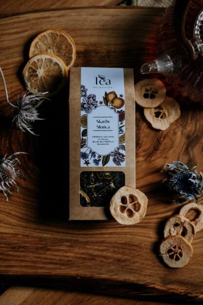 Herbata Niebieska - Skarby Słońca - Tea Selection 50g - obrazek 9
