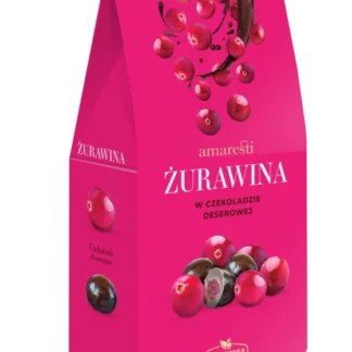 Eurohansa - Amaresti Żurawina w Czekoladzie Deserowej - 80g