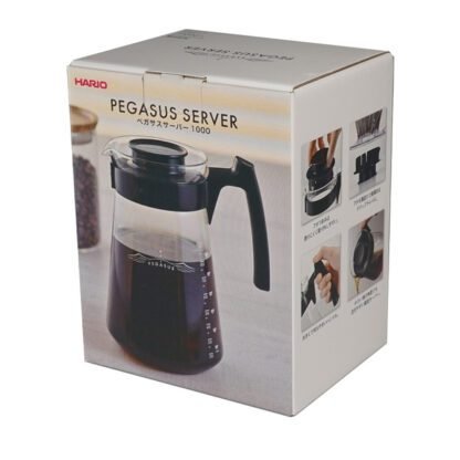 Hario - PEGASUS 03 - Serwer szklany 1000ml - obrazek 2