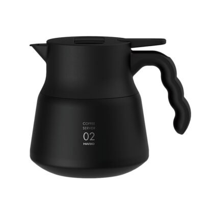 Hario Insulated Stainless Steel Server V60-02 PLUS Czarny - 600ml