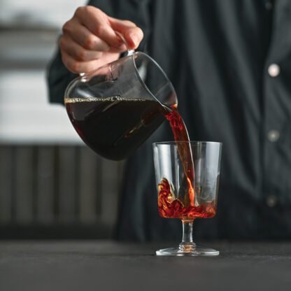 Hario - V60 Barista - Serwer szklany 600ml - obrazek 4