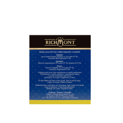Richmont Earl Grey Blue 40 Saszetek - obrazek 4