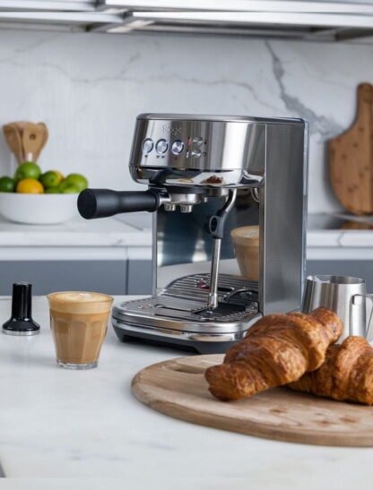 SAGE SES500BSS - The Bambino™ Plus Srebrny - Ekspres Kolbowy - obrazek 6