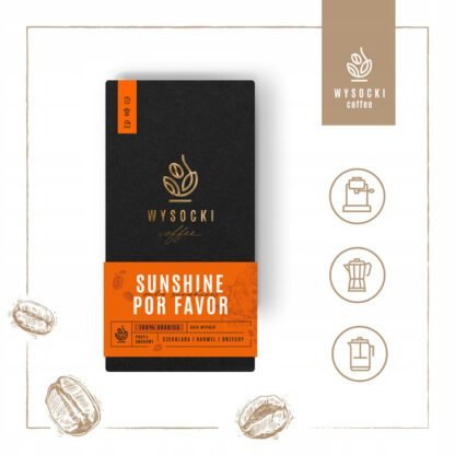 Wysocki Coffee Sunshine Por Favor 1kg - obrazek 2