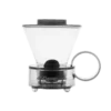 Clever Dripper - szklany zaparzacz do kawy, szary, z wygodnym uchwytem i dolnym zaworem