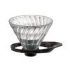 Hario szklany Drip V60-02 - Czarny - obrazek 2
