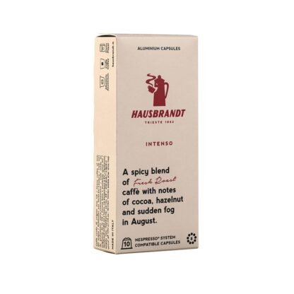 Kapsułki do Nespresso Hausbrandt Intenso 10 Sztuk - obrazek 2