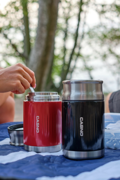 Termos Obiadowy Casno Marapi 750 ml Czerwony - obrazek 5