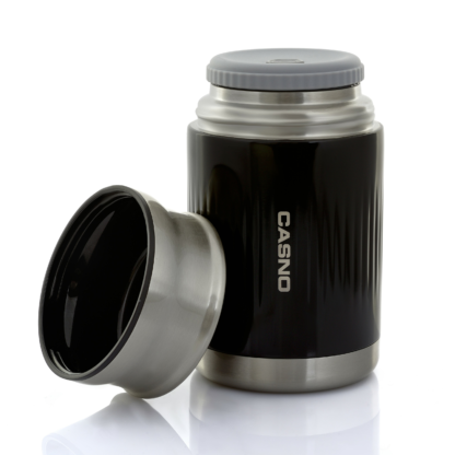 Termos Obiadowy Casno Marapi 750 ml Czarny - obrazek 3