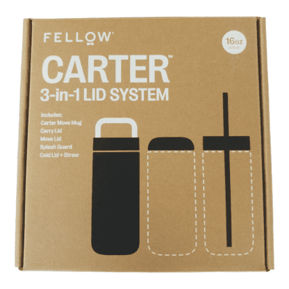 Fellow - Carter Move Mug 3 w 1 - Kubek termiczny + 3 nakrętki - Czarny 473 ml - obrazek 4