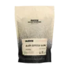 Czarno-beżowa torba kawy HAYB Black Espresso Blend o pojemności 250 g