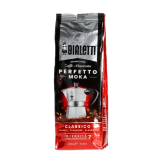 Kawa Bialetti Perfetto Moka Classico, mielona, intensywność 7, 250 g