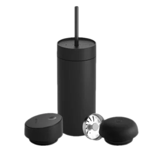 Kubek termiczny Fellow Carter Move Mug 3 w 1, 473 ml, kolor czarny