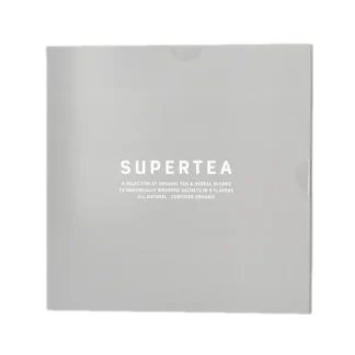 Prezent Supertea Variety Box - Zestaw Herbata 72 Torebki, selekcja organicznych herbat w eleganckim opakowaniu