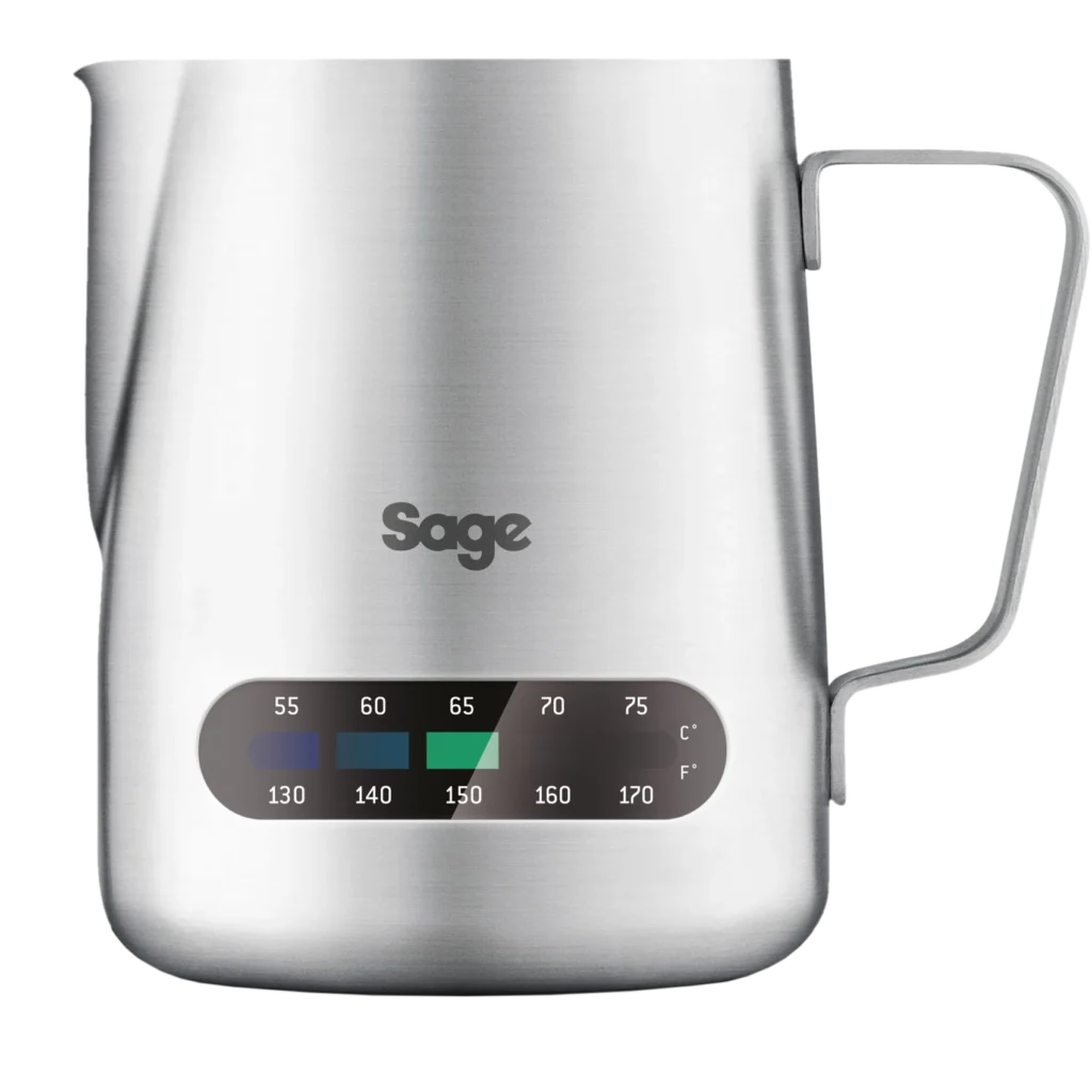 Sage SES0031 - stalowy dzbanek do spieniania mleka z termometrem