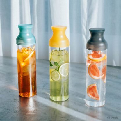 Hario - Filter-In Tea Carafe - Butelka do Cold Brew Żółta 1l - obrazek 2