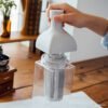 Hario - Ka-Ku Coffee Bottle - Butelka do Cold Brew Biała 1l - obrazek 6
