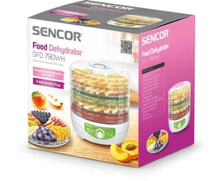 SENCOR - Suszarka do Żywności 5 TAC SFD 790WH - 250W - obrazek 11
