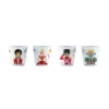 Zestaw 4 porcelanowych filiżanek Bialetti Nutcracker z motywami postaci z Dziadka do Orzechów. Idealne do espresso, filiżanki z kolorowymi ilustracjami świątecznymi, w limitowanej edycji. Doskonały wybór na prezent lub do uzupełnienia kolekcji.