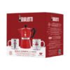 Bialetti - Zestaw Nutcracker kawiarka Moka Express 6tz + 2 kubki 300ml - obrazek 4