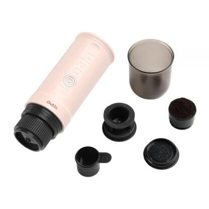 Outin - Nano Espresso Maker - Przenośny Ekspres Rose Quartz - obrazek 3