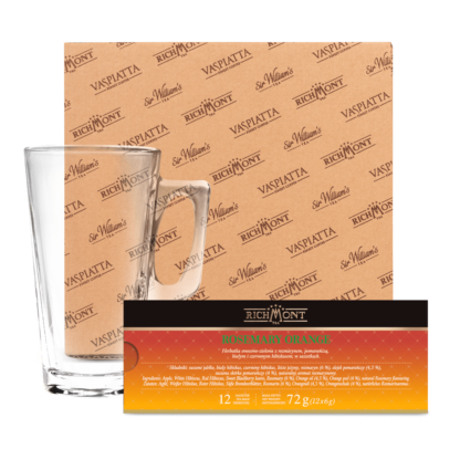 Richmont Rosemary Orange 12 Saszetek + Szklanka Hot Winter - obrazek 2