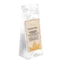 Opakowanie herbaty Ronnefeldt Pumpkin Spice o aromacie dyni z przyprawami korzennymi. Herbata w białej torebce, 100 g aromatyzowanej mieszanki ziołowej i czarnej herbaty, idealna na chłodniejsze dni.