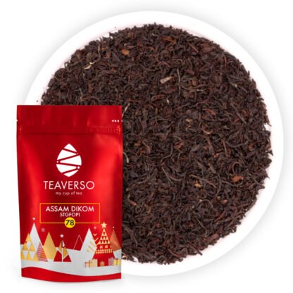 Zimowa Herbata Czarna Teaverso Assam Dikom STGFOPI 50g - obrazek 2