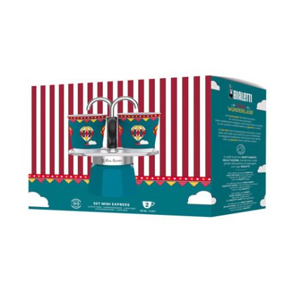 Bialetti - Mini Express Winter Wonderland 2tz + 2 Filiżanki - obrazek 2
