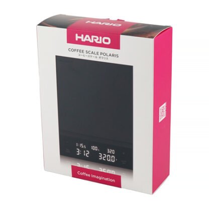 Waga Hario Polaris Czarna - Do Przelewowych Metod Parzenia - obrazek 5