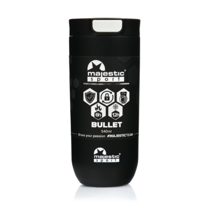 Kubek Termiczny Majestic Sport Bullet 540 ml Czarny - obrazek 7