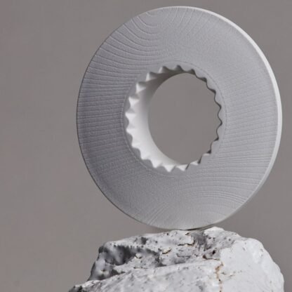 ORIGAMI Podstawka Pod Dripper z Żywicy ABS i Tworzywa PET Biała - obrazek 4
