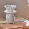 ORIGAMI Podstawka Pod Dripper z Żywicy ABS i Tworzywa PET Biała - obrazek 5