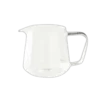 Szklany serwer Origami Aroma o pojemności 460 ml, wykonany z wysokiej jakości szkła żaroodpornego. Idealny do parzenia kawy metodą przelewową, z ergonomicznym uchwytem i nowoczesnym designem.