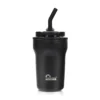Kubek Termiczny Ze Słomką Majestic Sport Hoody 420 ml Czarny