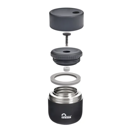 Termos Obiadowy Majestic Sport Kea 500 ml Czarny - obrazek 6