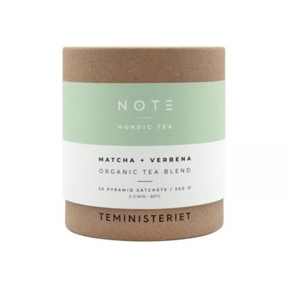Teministeriet - NOTE Matcha Verbena Organic - Herbata Zielona 20 Torebek