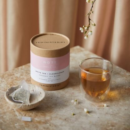 Teministeriet - NOTE White Tea Elderflower Organic - Herbata Biała 20 Torebek - obrazek 2