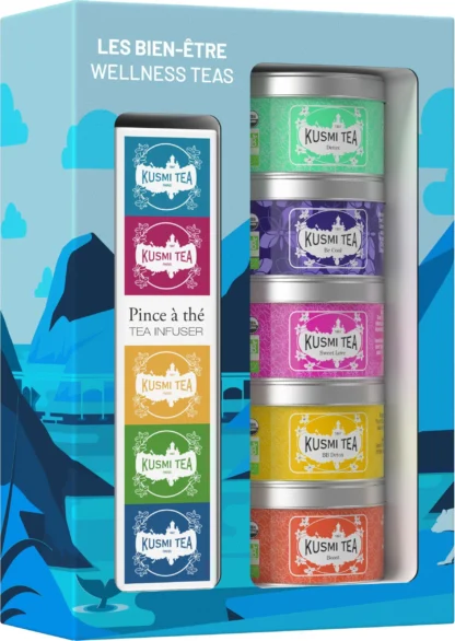 Kusmi Tea - Zestaw Prezentowy Wellness z Zaparzaczem