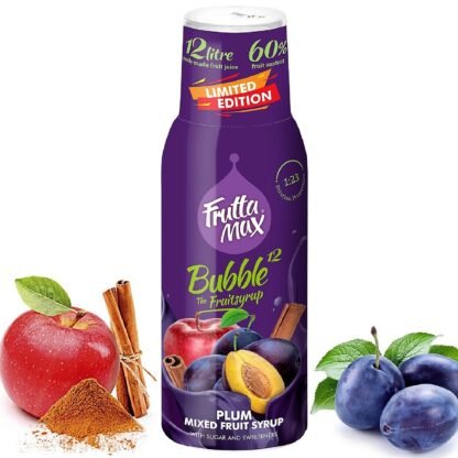 Syrop FruttaMax JABŁKO ŚLIWKA CYNAMON 500 ml na 12 litrów - obrazek 2