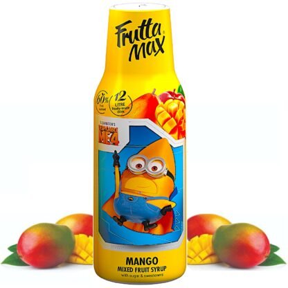 Syrop FruttaMax MINIONKI MANGO 500 ml na 12 litrów - obrazek 2